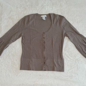 Brown Y2K Women’s cardigan size medium